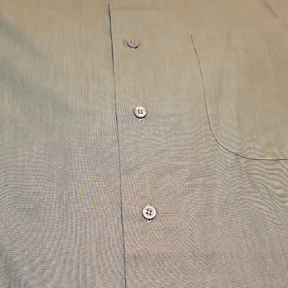 Nordstrom Olive Green Dress Shirt - Picture 10 of 10